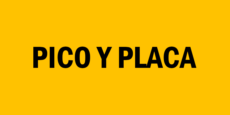 PICO Y PLACA 2024 A1
